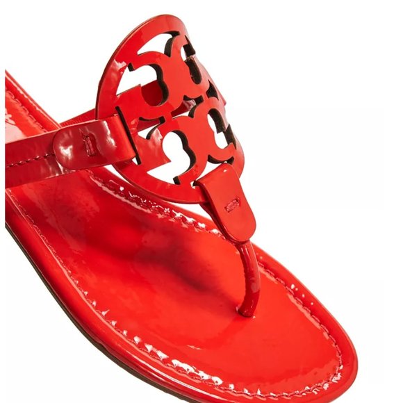 TORY BURCH MILLER NAPLAK SANDALS FLIP FLOPS SAMBA - Picture 4 of 8